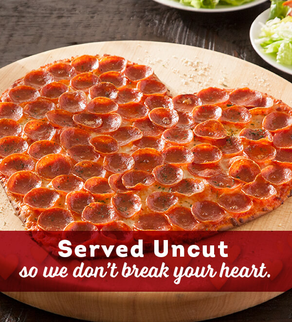 Heart Shaped Pizza